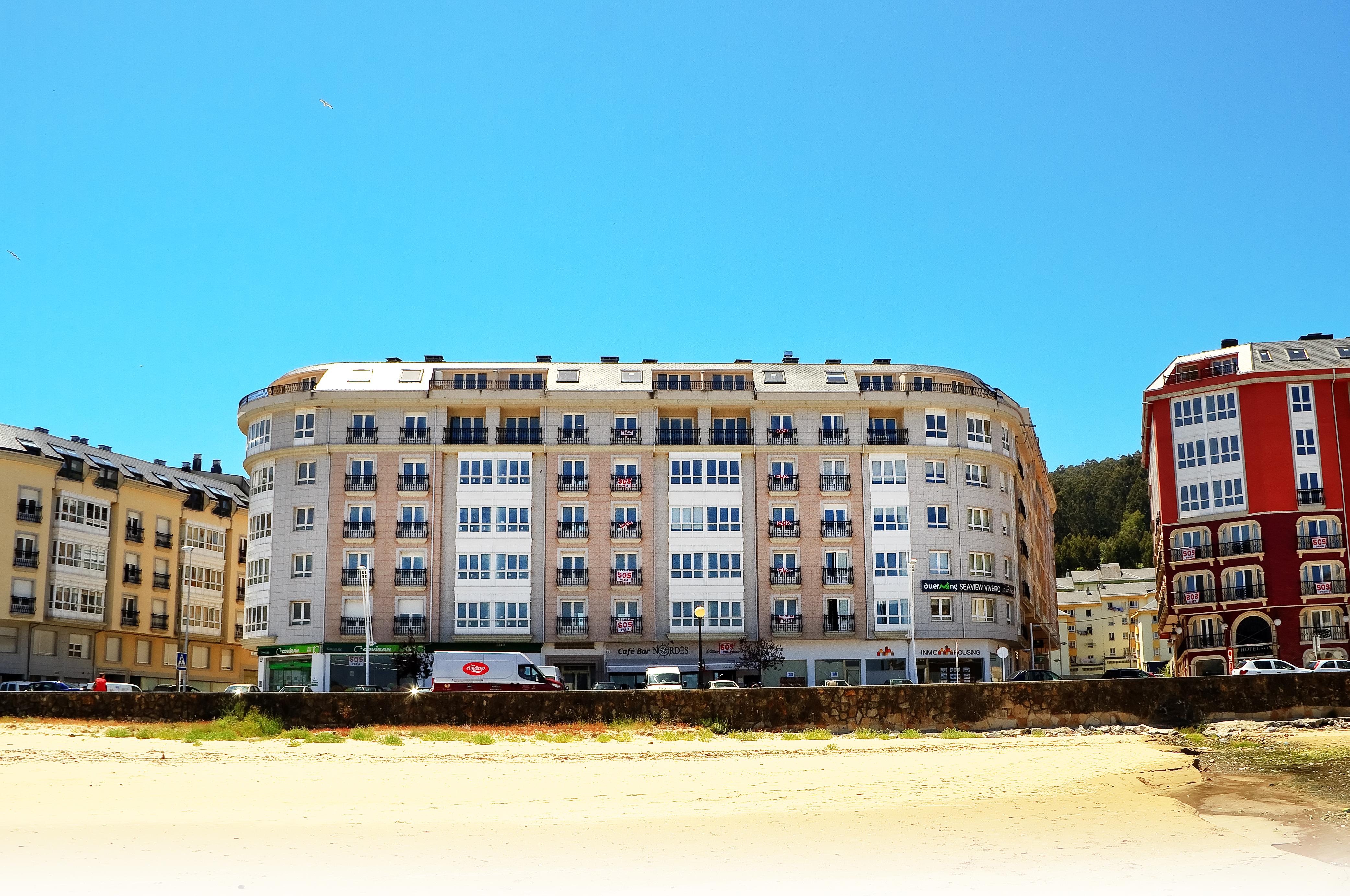 Duerming Sea View Viveiro Apartment Bagian luar foto